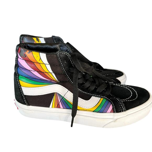 VANS graffiti high top of the was all sneaker SK8 men’s sz 5 women’s sz 6.5 - Picture 1 of 11